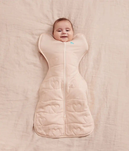 Swaddle Up™ 3.5 TOG Cotton Blush Heart Quilting